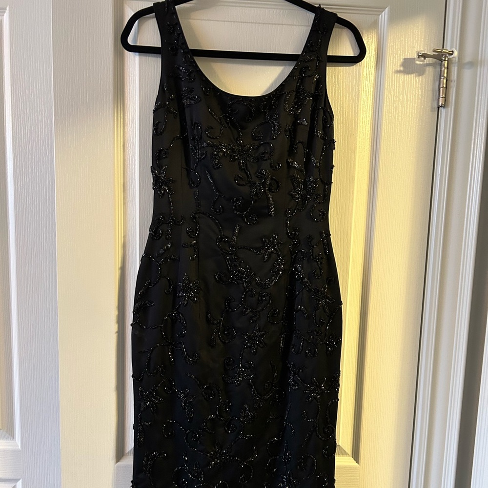 St. John Beaded Gown Size 2 - NWT